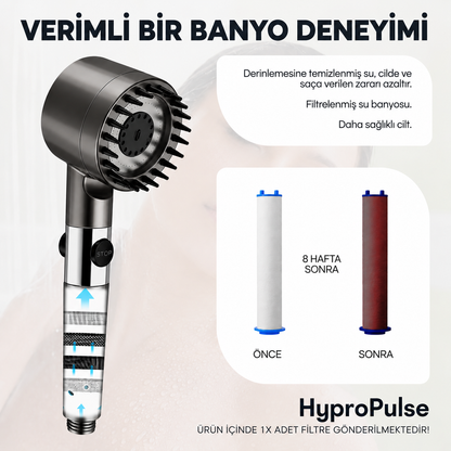 HyproPulse Filtreli Duş Başlığı